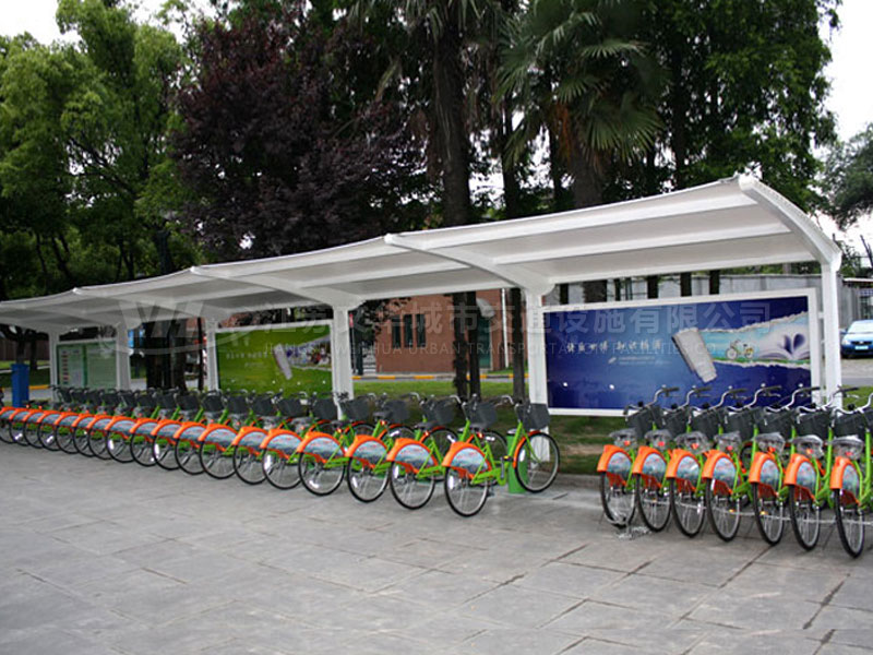 公共自行车棚WHGGZXCP007